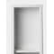 Alfi Brand 8" x 36" White Matte SS Vertical Triple Shelf Bath Shower Niche ABNC0836-W - alternate 3